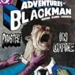 A comic book cover showing a hulk-like character with people's hands around his throat.