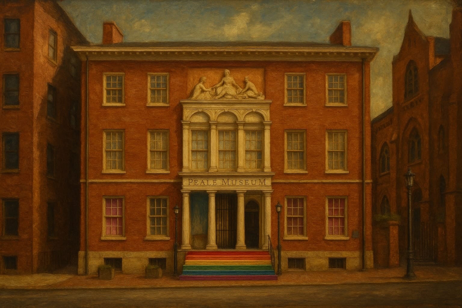 AI Rendering of The Peale Museum